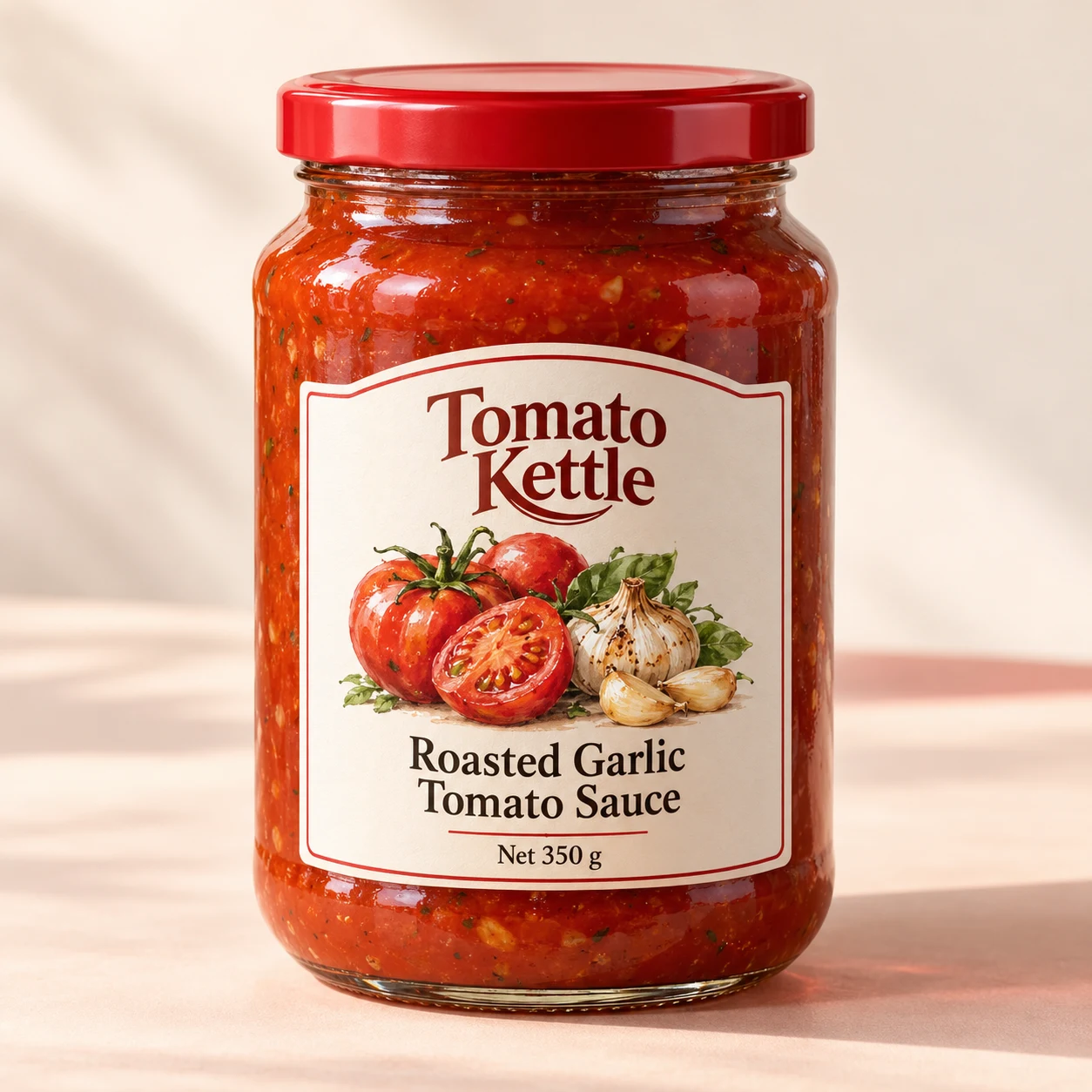 Roasted Garlic Tomato Sauce